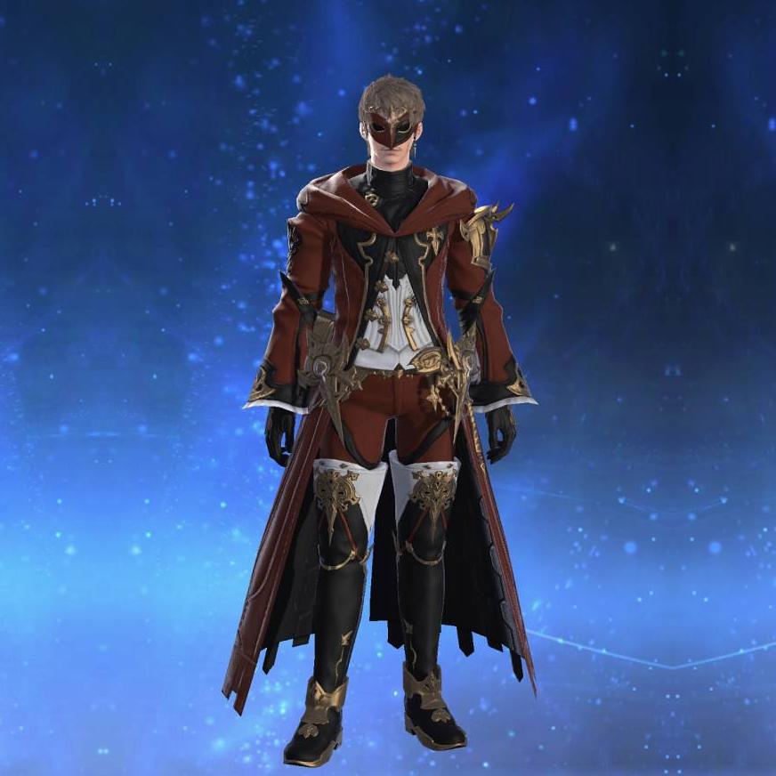 Alexandrian Coat of Scouting's gearset image male.