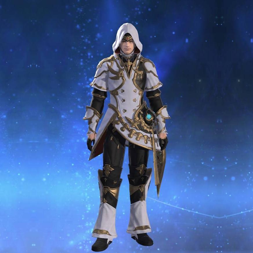 Alexandrian Jacket of Healing's gearset image male.