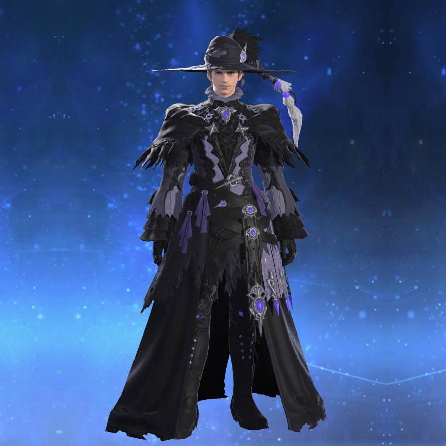 Void Ark Robe of Casting's gearset image male.