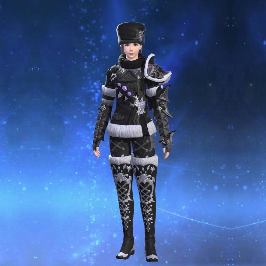 Void Ark Jacket of Scouting's gearset image female.