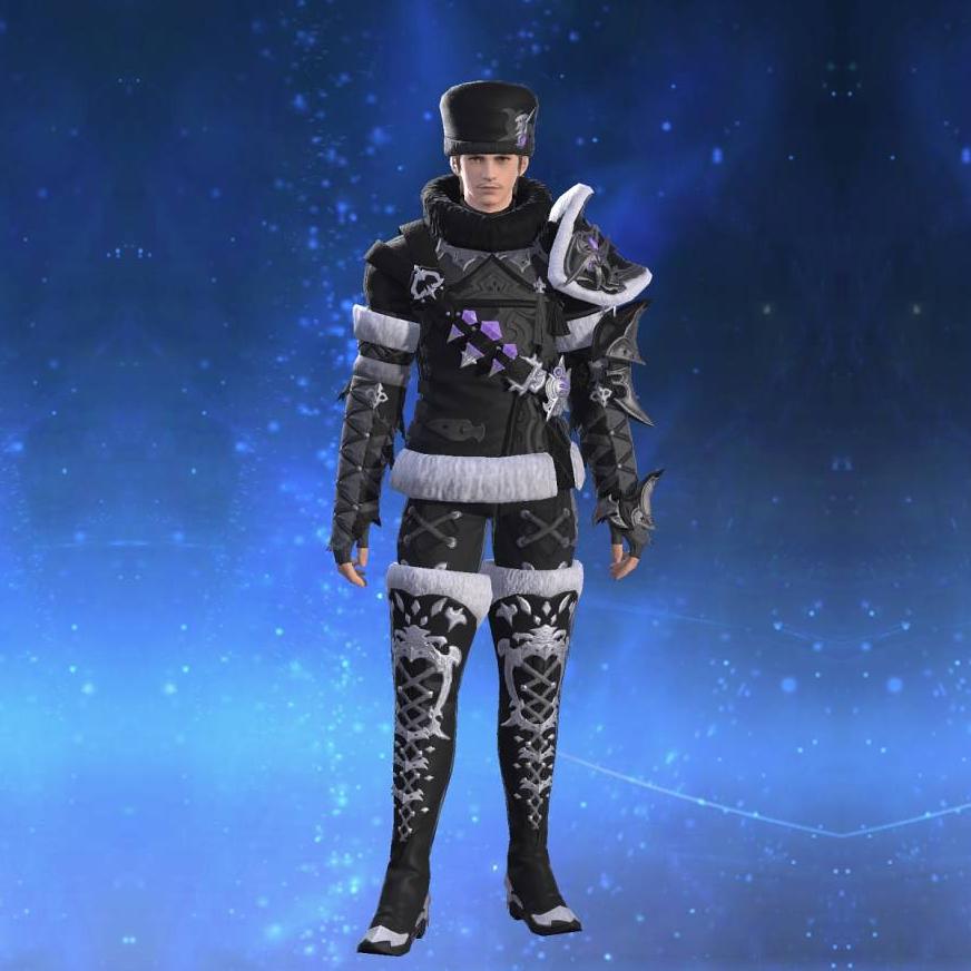 Void Ark Jacket of Scouting's gearset image male.