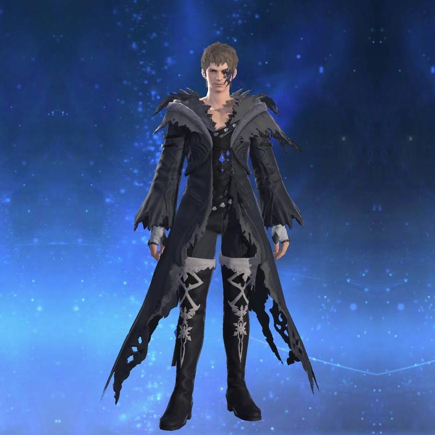 Void Ark Coat of Striking's gearset image male.