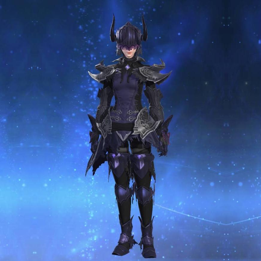 Void Ark Mail of Maiming's gearset image female.