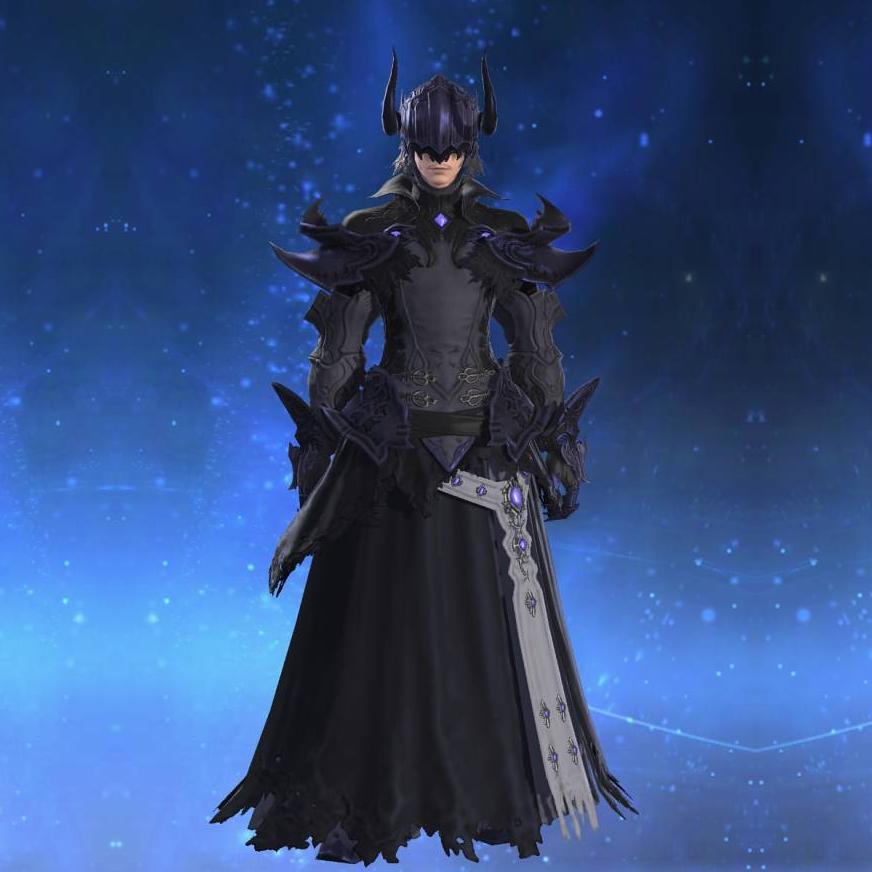 Void Ark Armor of Fending's gearset image male.