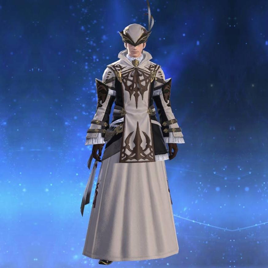 Eikon Cloth Acton of Healing's gearset image male.