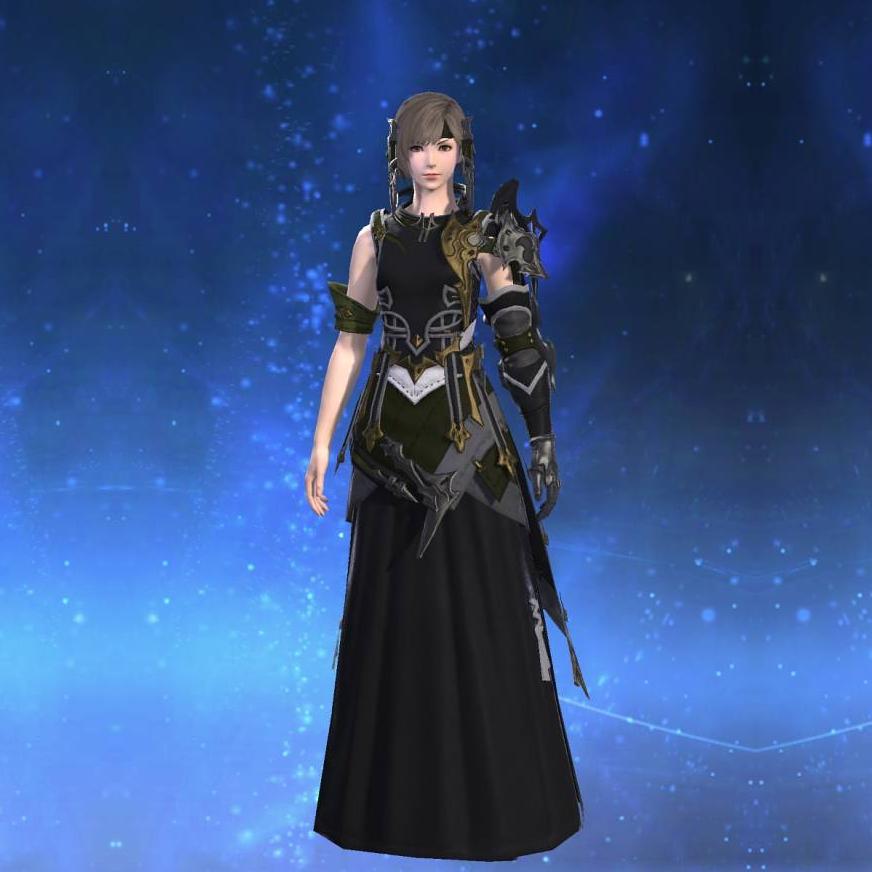 Eikon Leather Corselet of Casting's gearset image female.