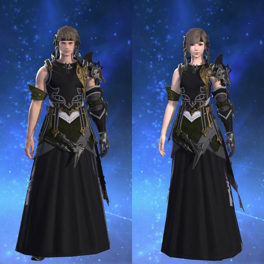イコンレザー・キャスターアタイア's gearset image.