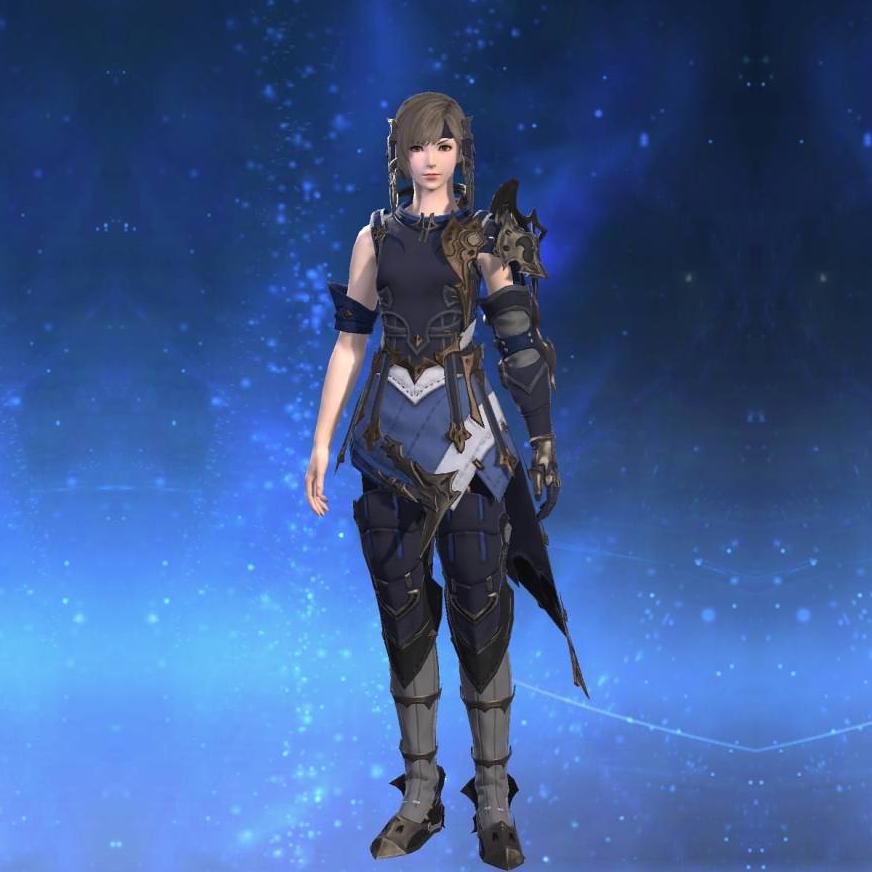 Eikon Leather Corselet of Maiming's gearset image female.
