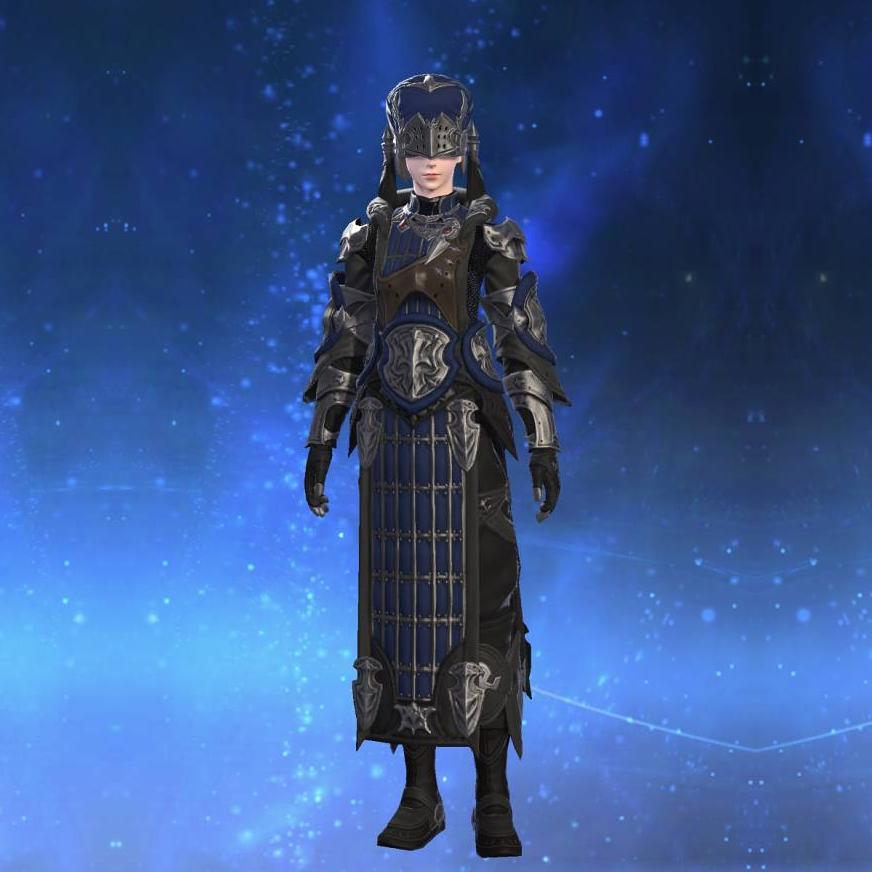 Ishgardian Bowman's Cyclas's gearset image female.
