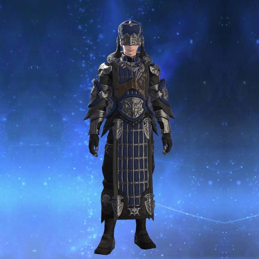 Ishgardian Bowman's Cyclas's gearset image male.