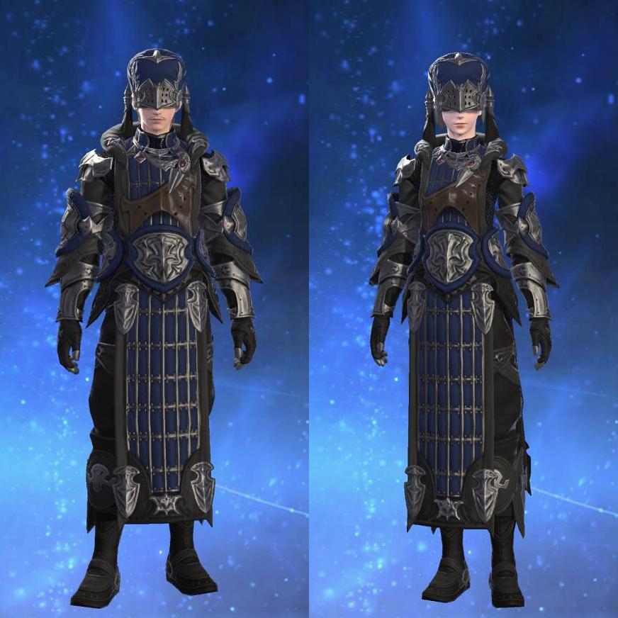 Ishgardian Bowman's Cyclas's gearset image.