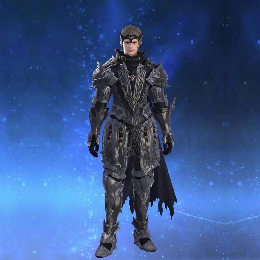 Augmented Shire Custodian's Armor's gearset image male.