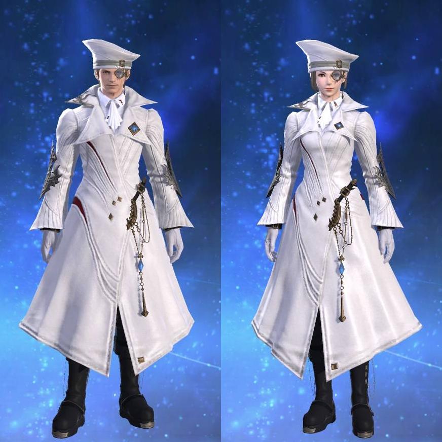 Augmented Shire Preceptor's Coat's gearset image.