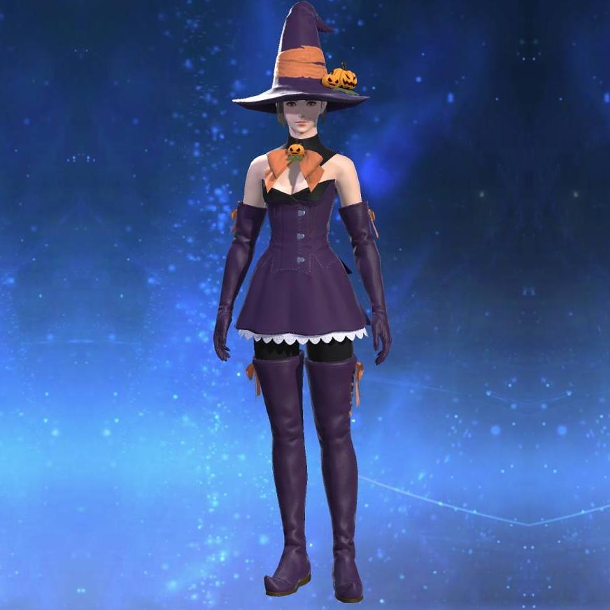 Witch's Coatee's gearset image female.
