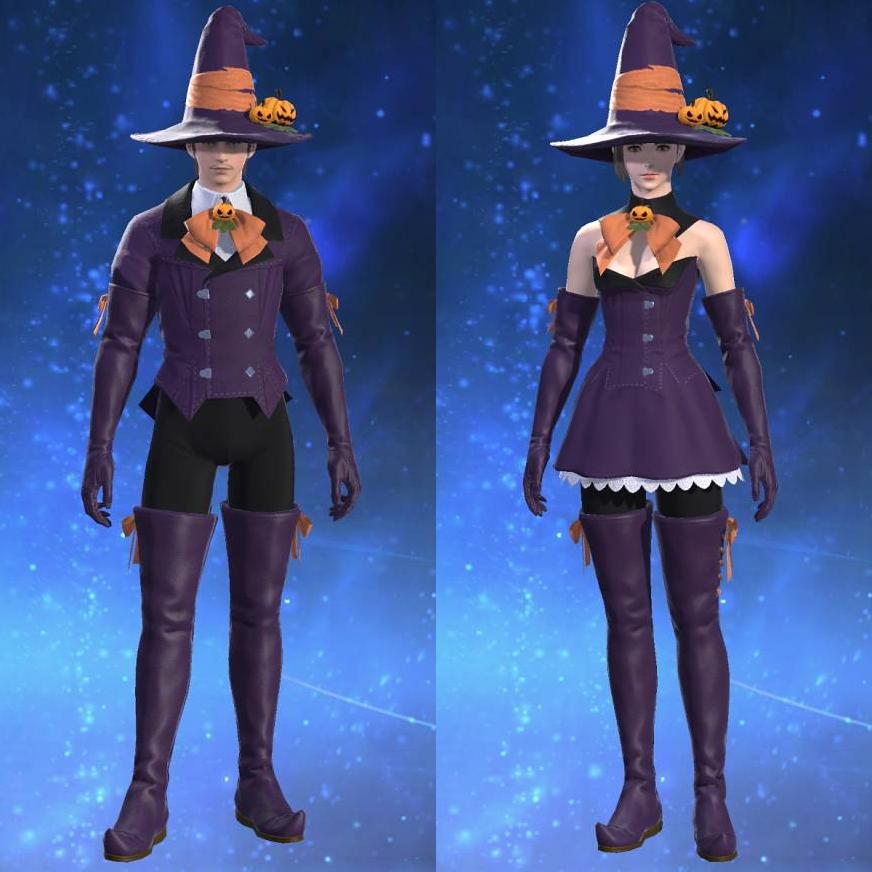 Witch's Coatee's gearset image.