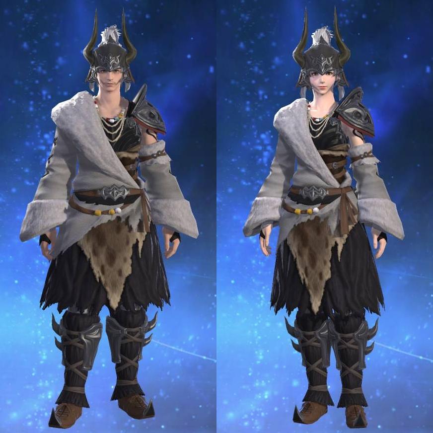 Woad Skyraider's Fur's gearset image.