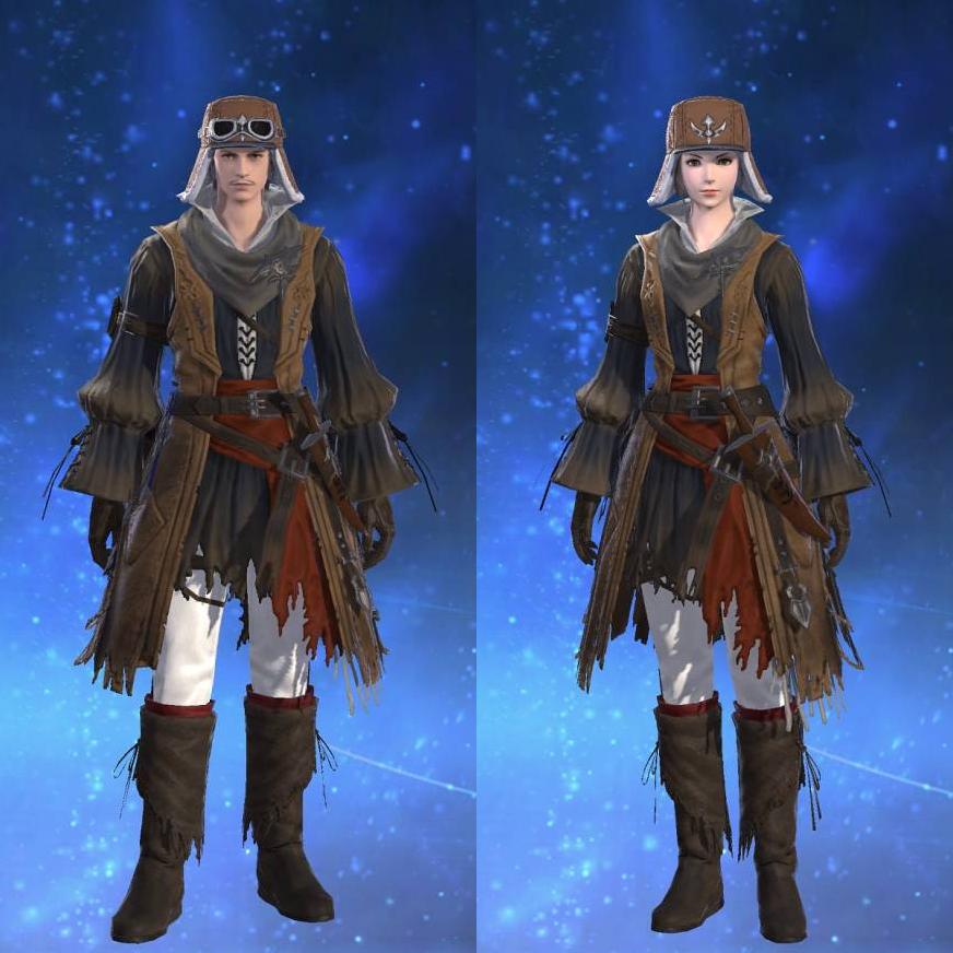 エクスペディションコート's gearset image.