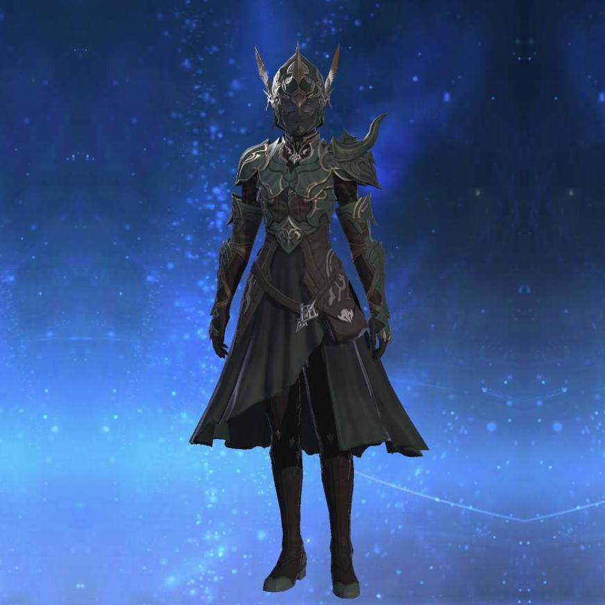 Oschon's Mail of Aiming's gearset image female.