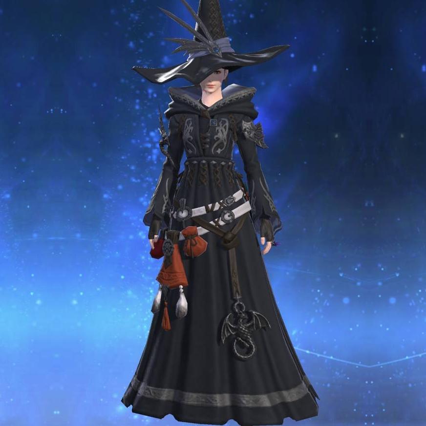 Orthodox Robe of Casting's gearset image female.