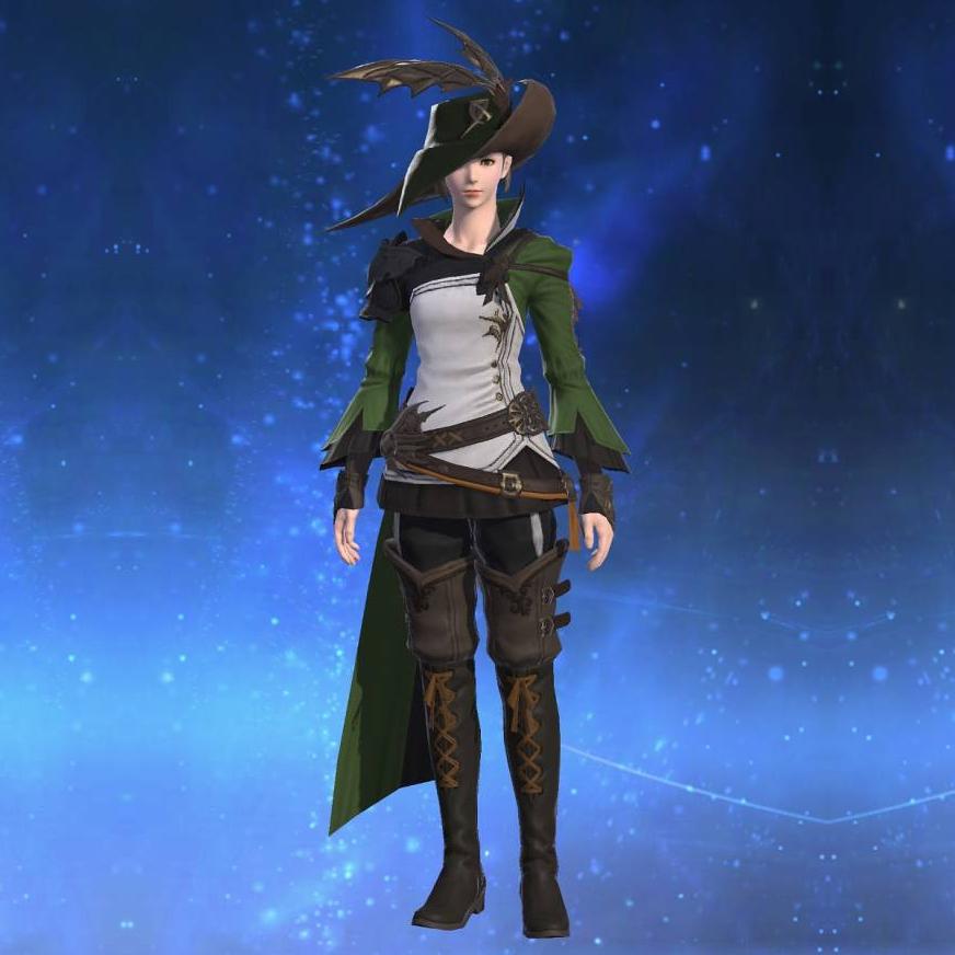Orthodox Tunic of Scouting's gearset image female.
