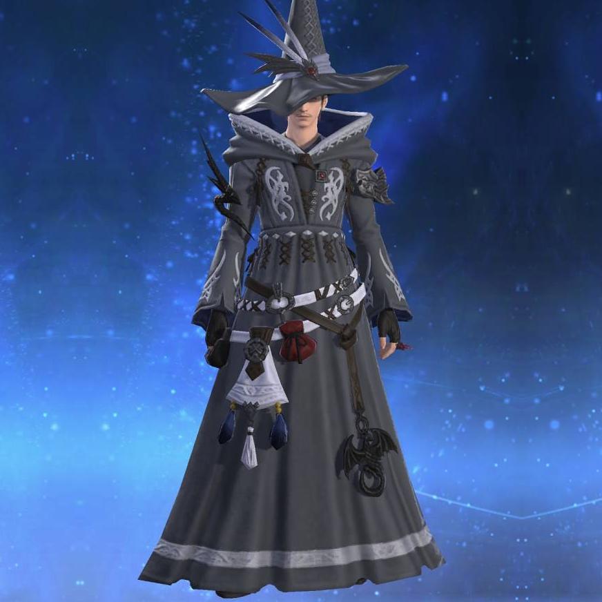 Orthodox Robe of Healing's gearset image male.