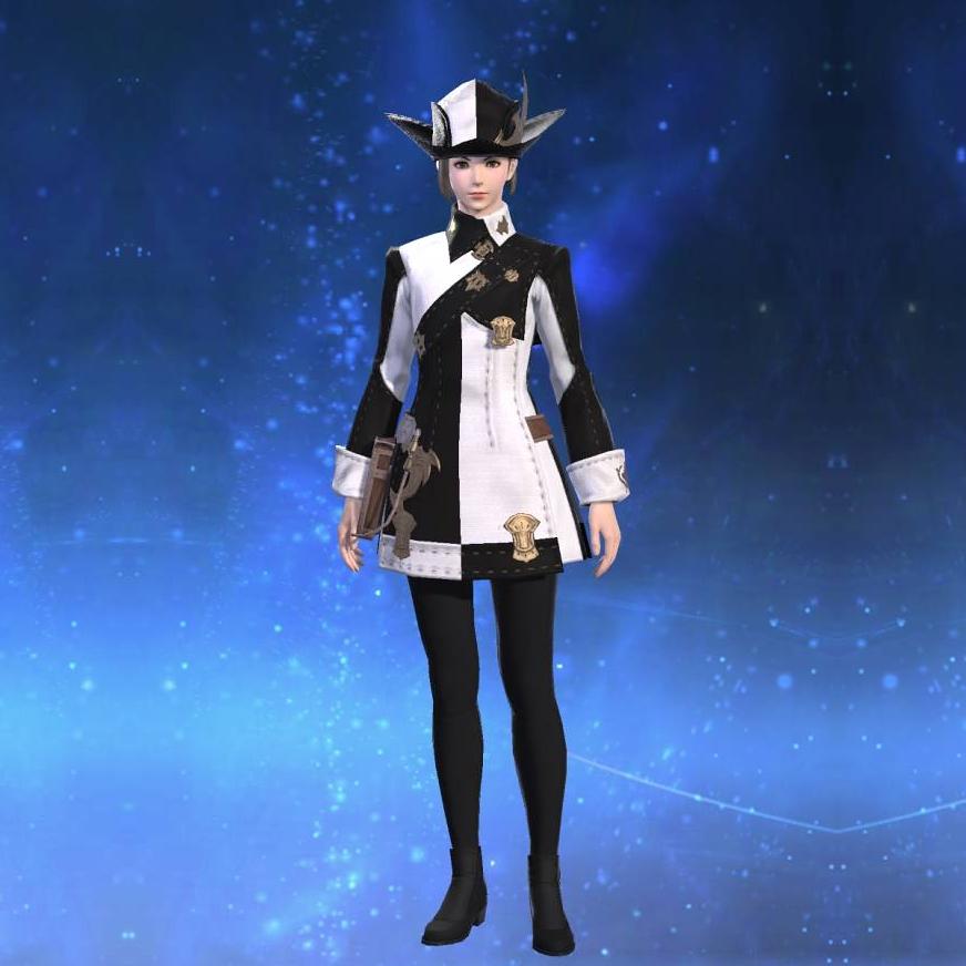 Company Tabard's gearset image female.