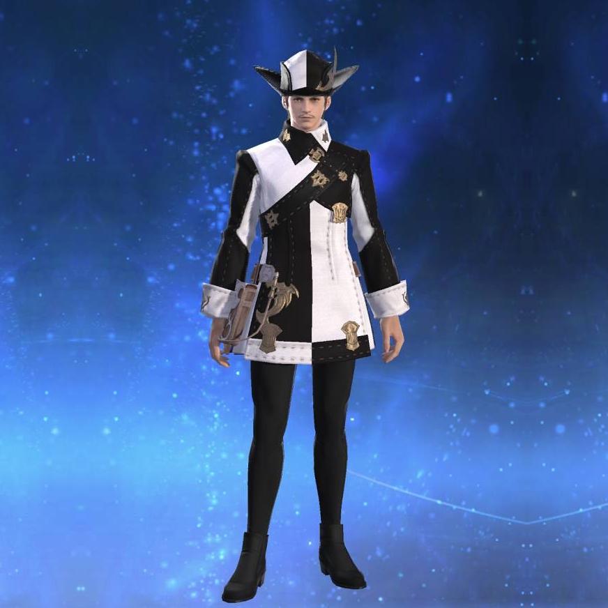 Company Tabard's gearset image male.