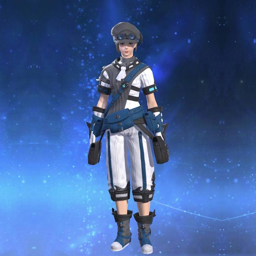 カーボンクロス・ギャザラーアタイア's gearset image female.