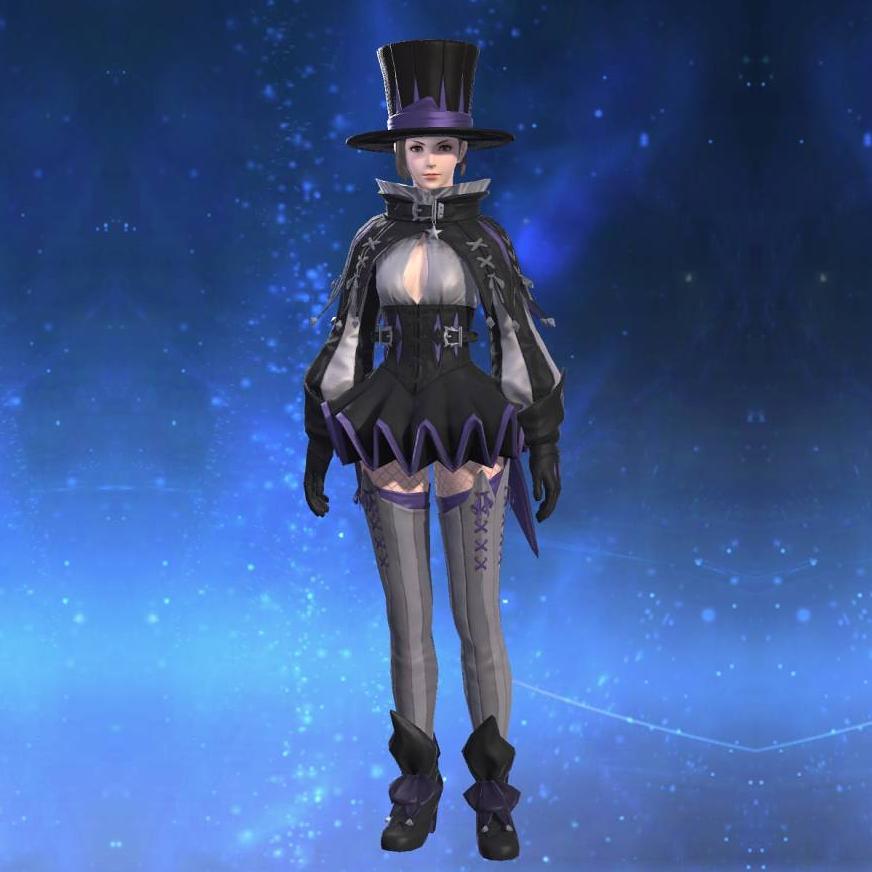 Chimerical Felt Coat of Casting's gearset image female.