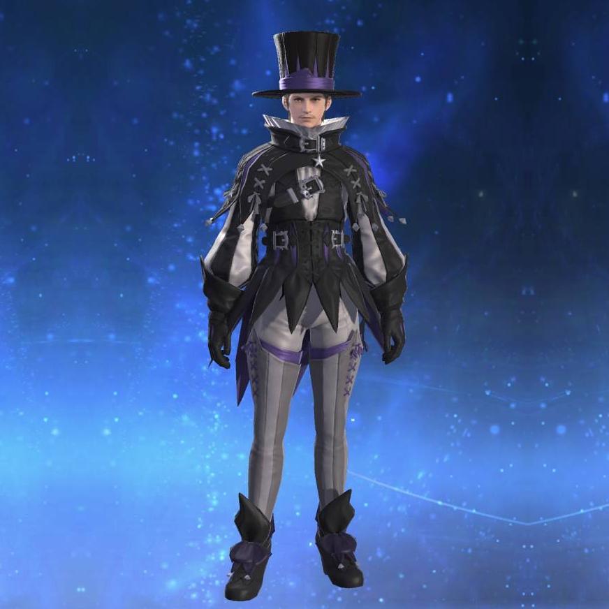 Chimerical Felt Coat of Casting's gearset image male.