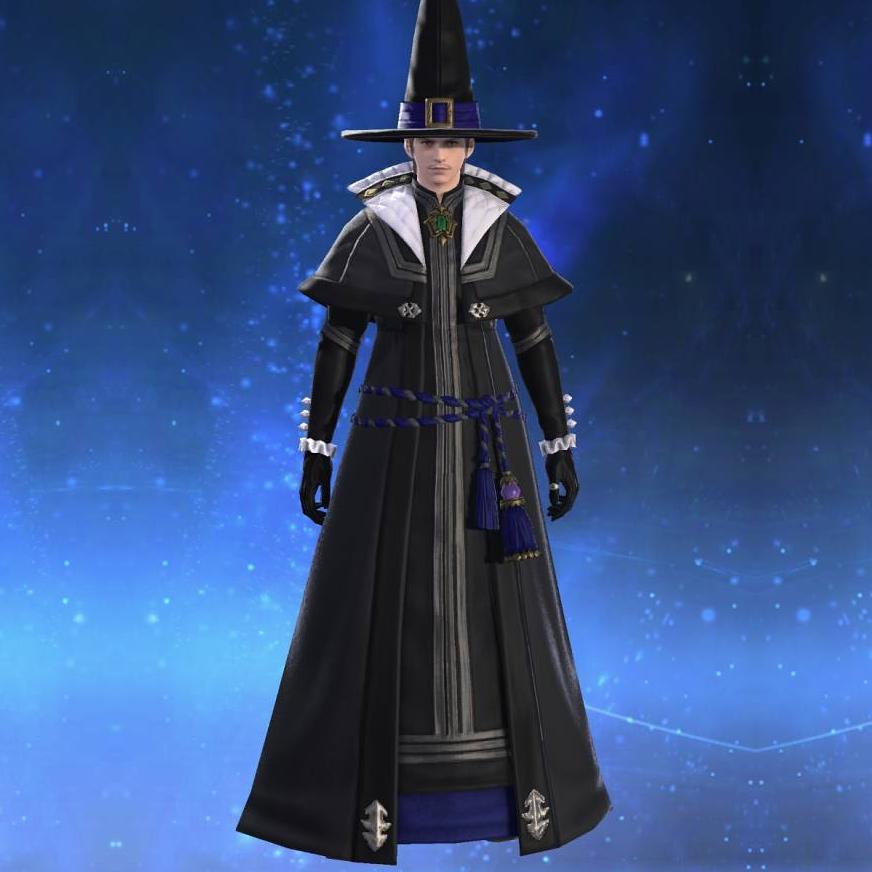 Chimerical Felt Robe of Casting's gearset image male.