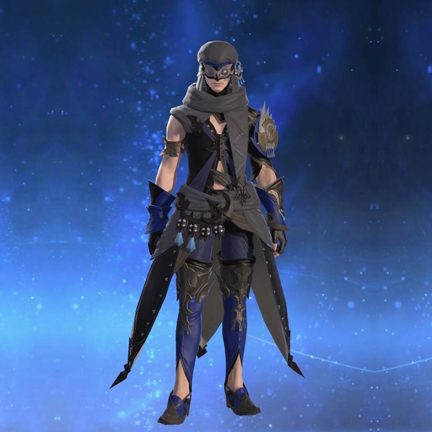 Chimerical Felt Tabard of Scouting's gearset image male.