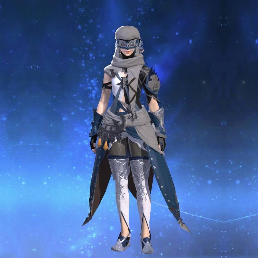 Chimerical Felt Tabard of Striking's gearset image female.