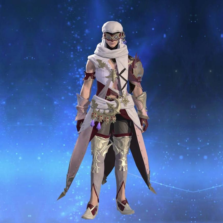 Chimerical Felt Tabard of Aiming's gearset image male.
