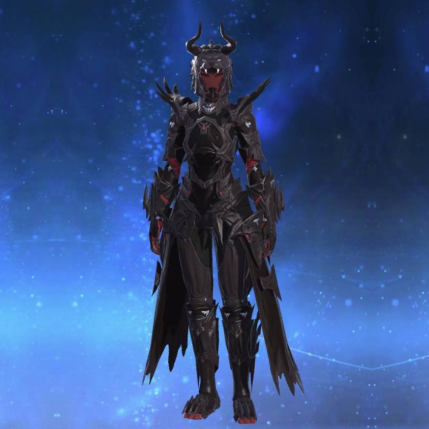 キングベヒーモス・アーマー's gearset image female.