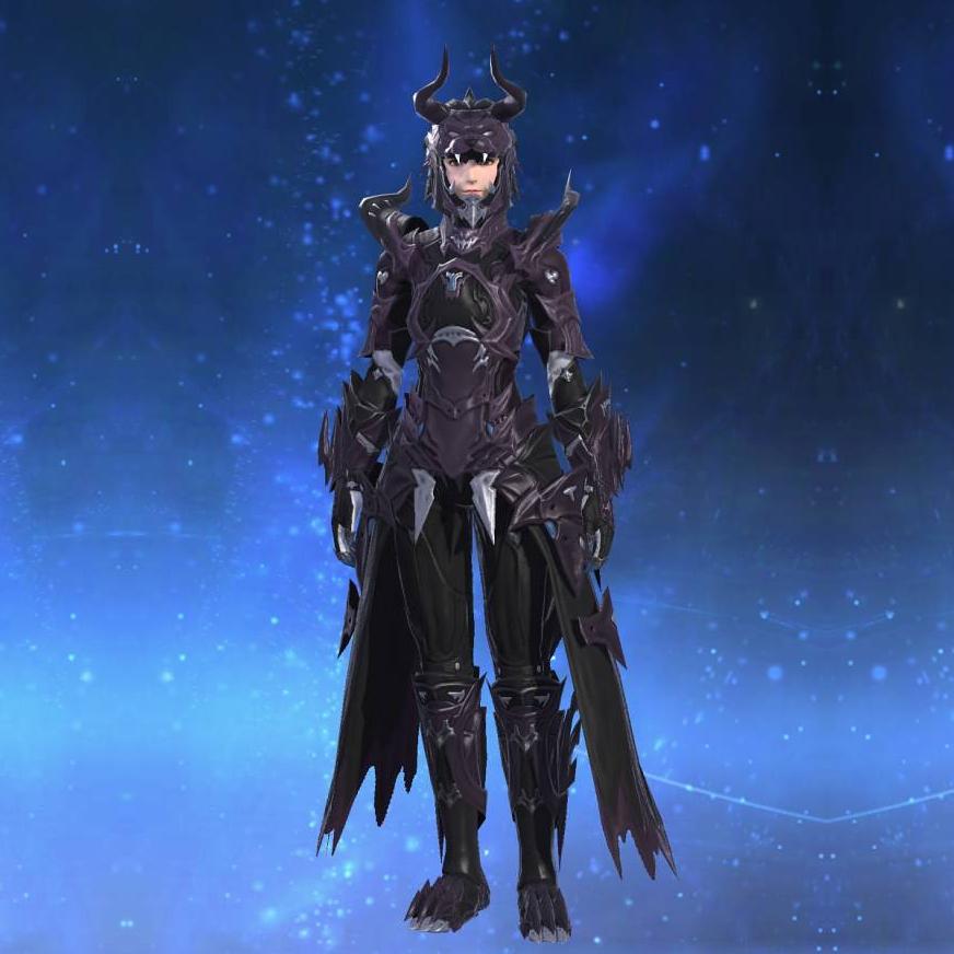 クィーンベヒーモス・アーマー's gearset image female.