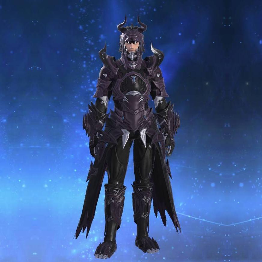 クィーンベヒーモス・アーマー's gearset image male.