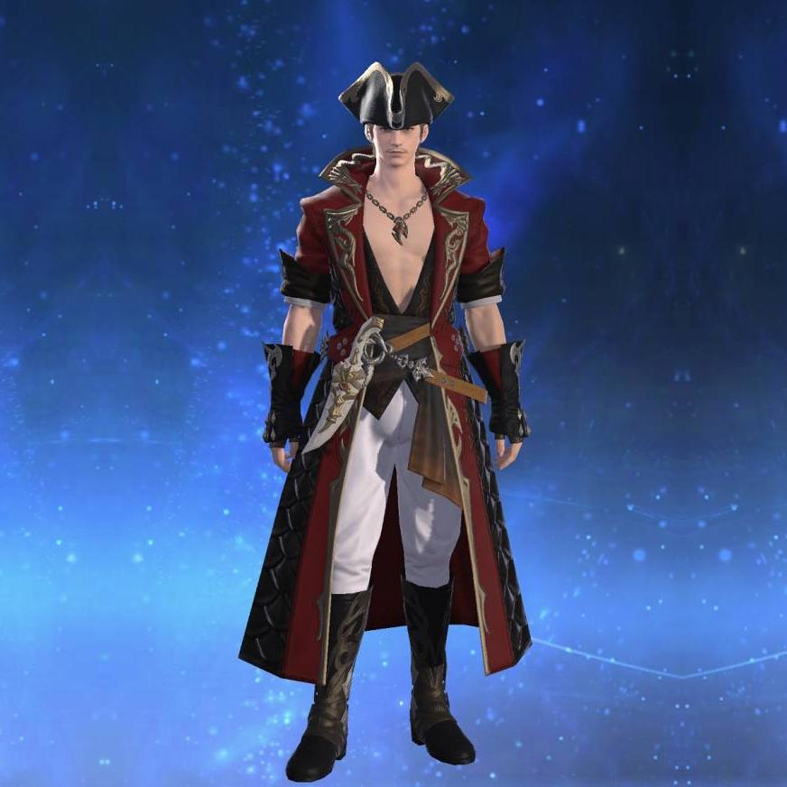 Griffin Leather Coat of Striking's gearset image male.
