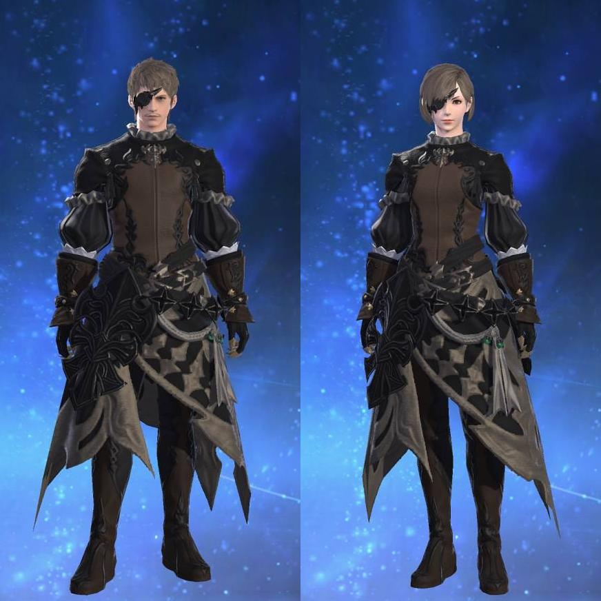 Griffin Leather Longcoat of Aiming's gearset image.