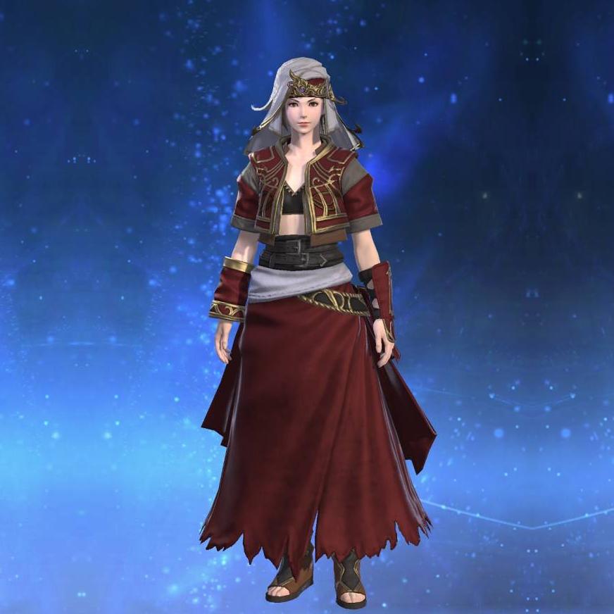 Conqueror's Vest's gearset image female.