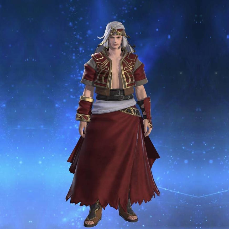 Conqueror's Vest's gearset image male.