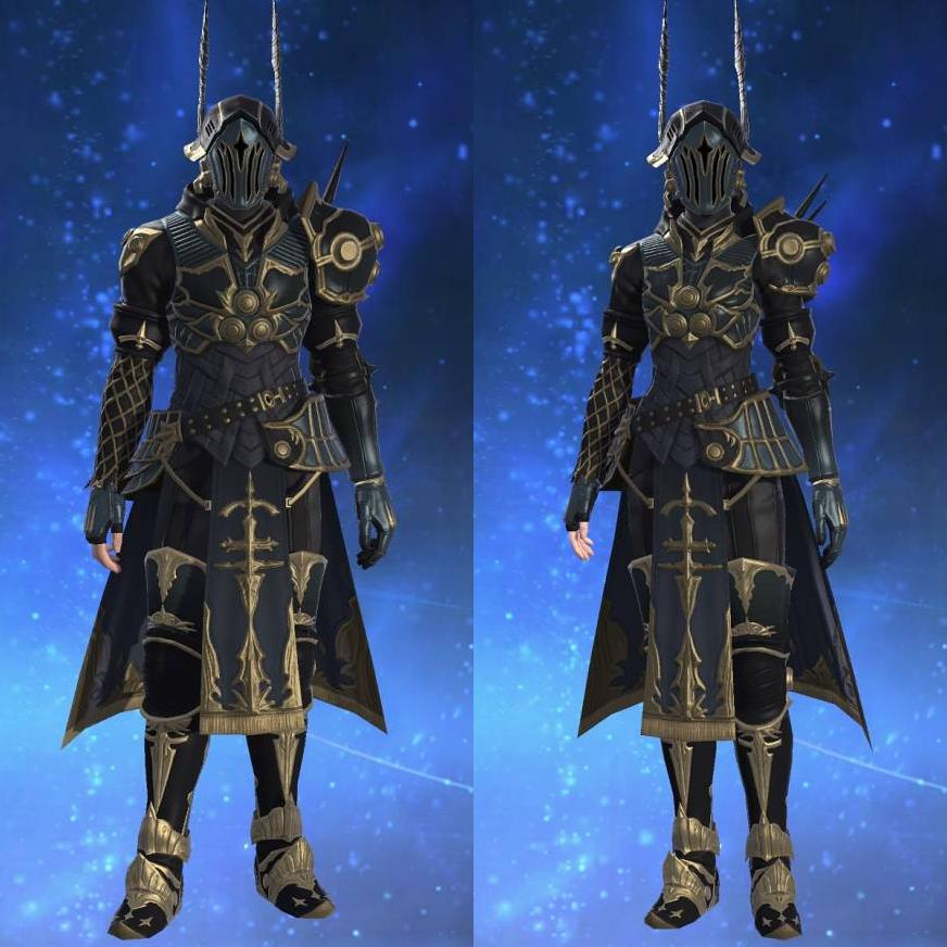 Gordian Mail of Striking's gearset image.