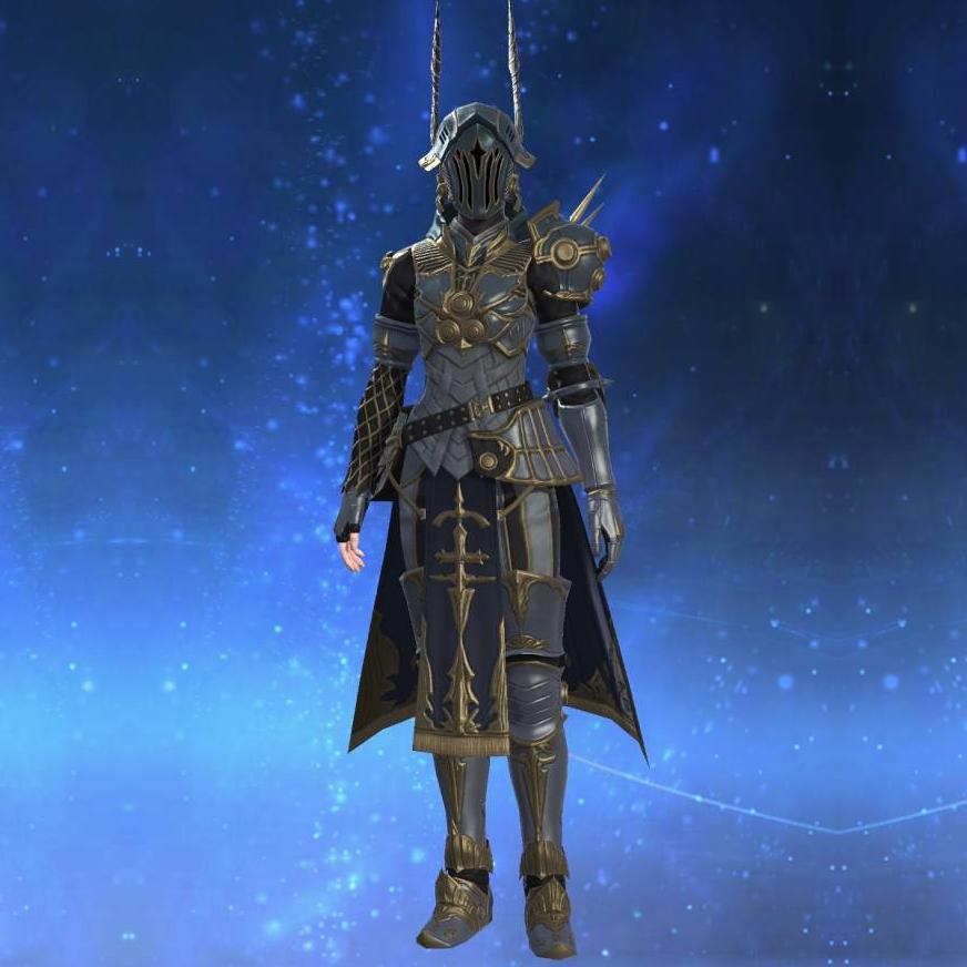 Gordian Mail of Maiming's gearset image female.