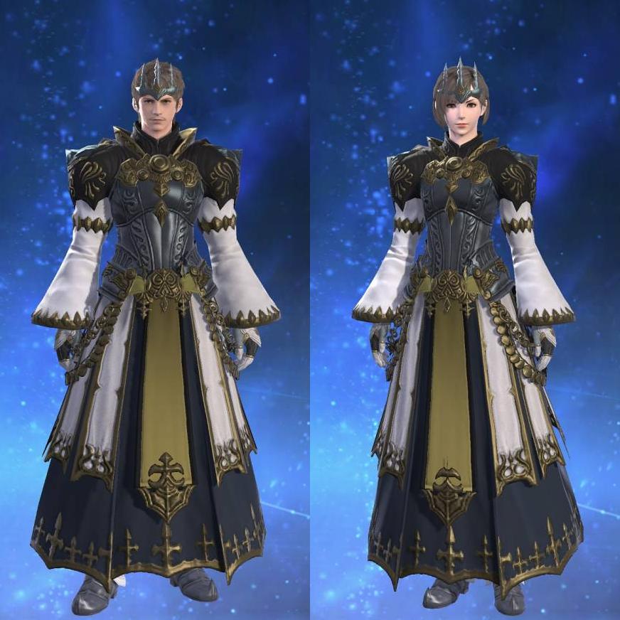 Gordian Gown of Healing's gearset image.