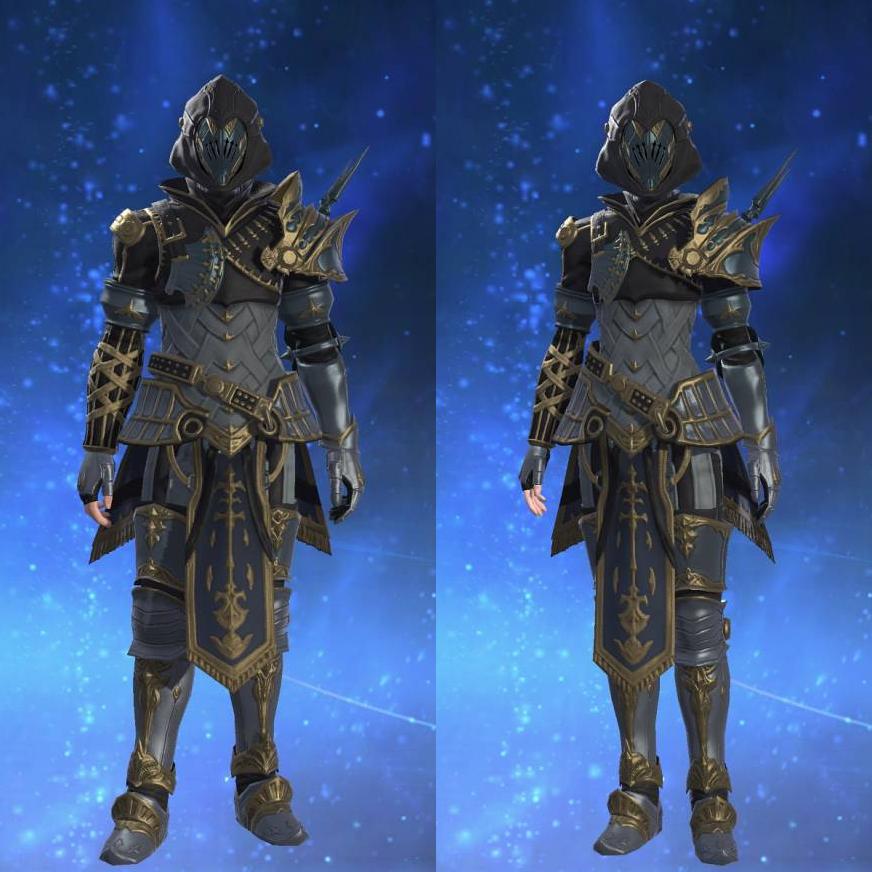 Gordian Corselet of Aiming's gearset image.