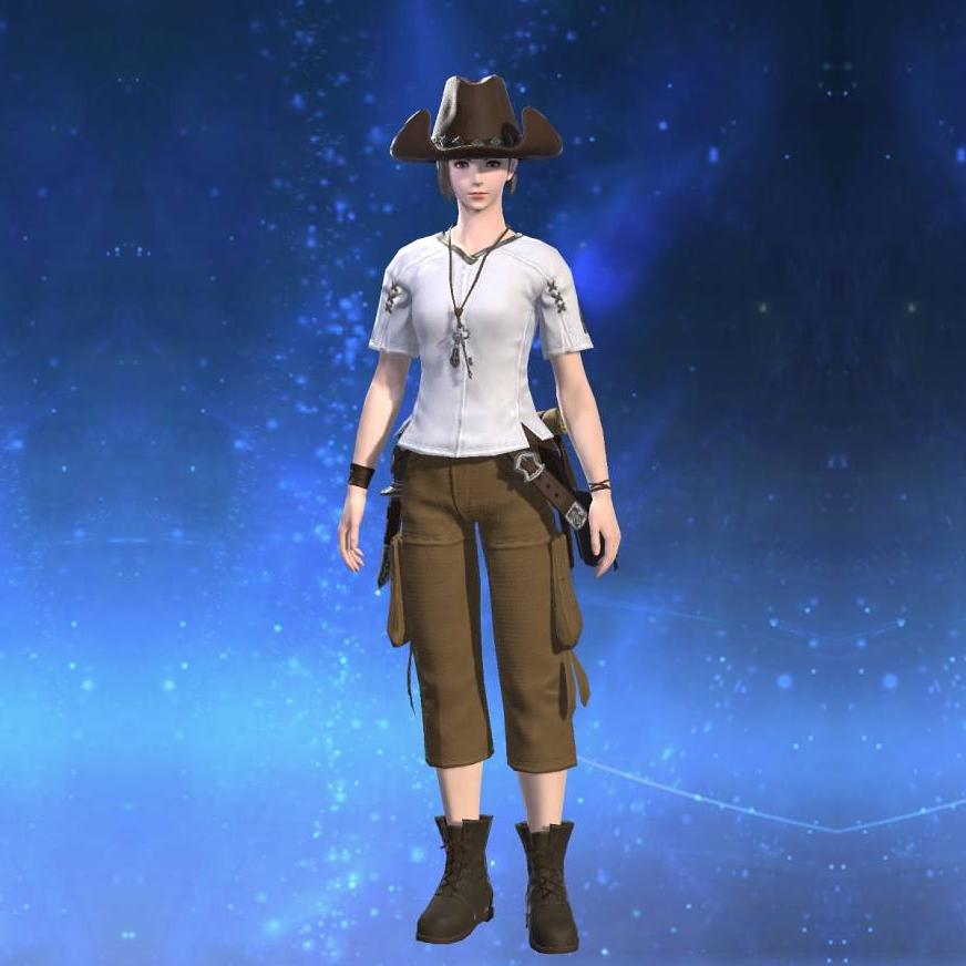 サバイバーシャツ's gearset image female.
