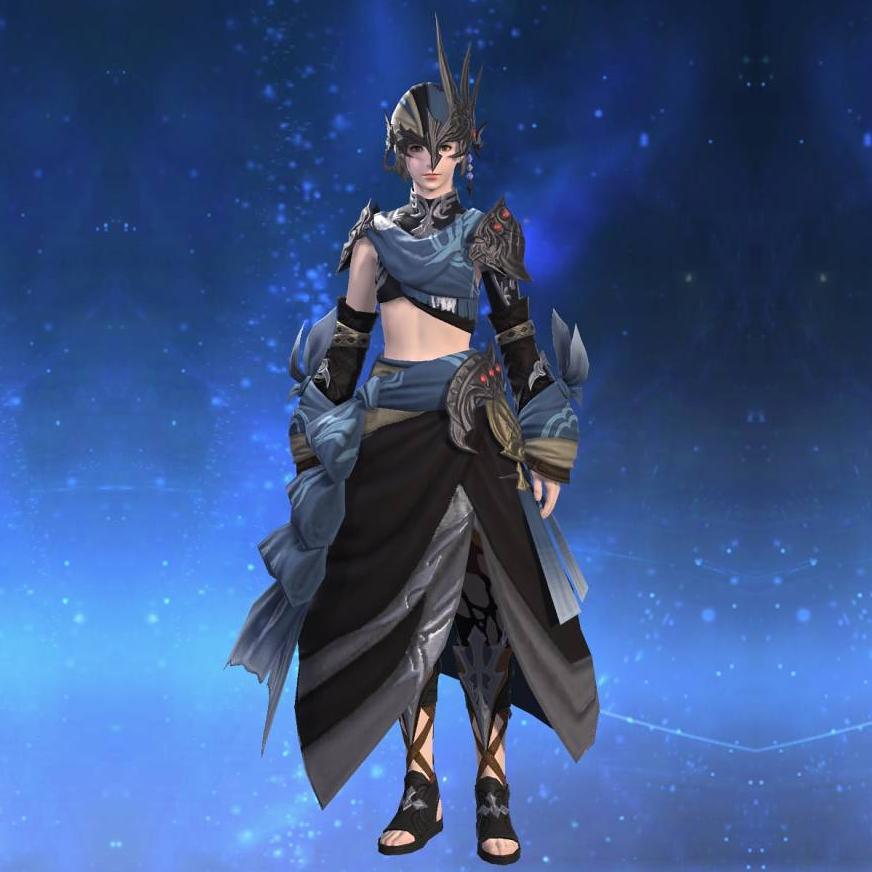 Thaliak's Chestwrap of Casting's gearset image female.