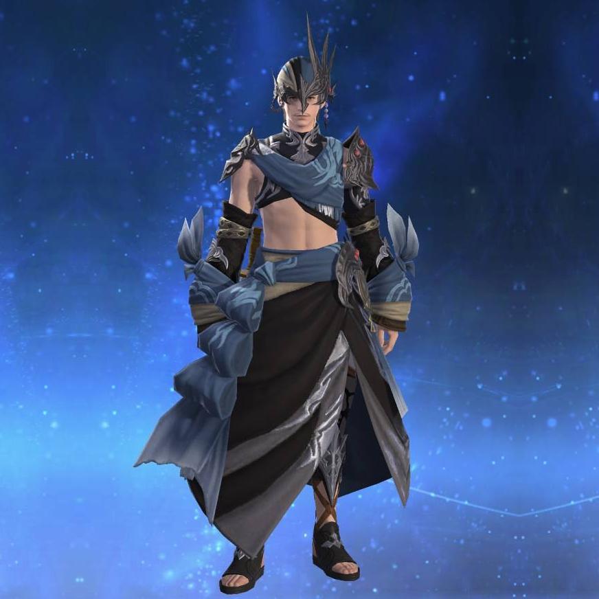Thaliak's Chestwrap of Casting's gearset image male.