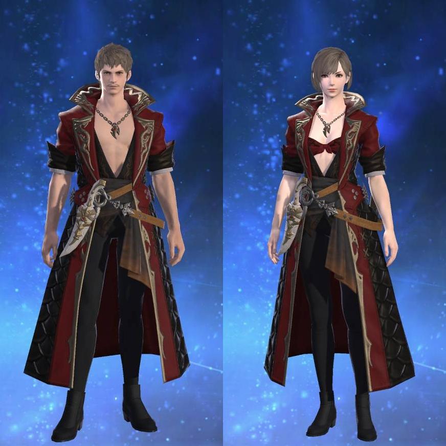 Chivalric Coat of Striking's gearset image.