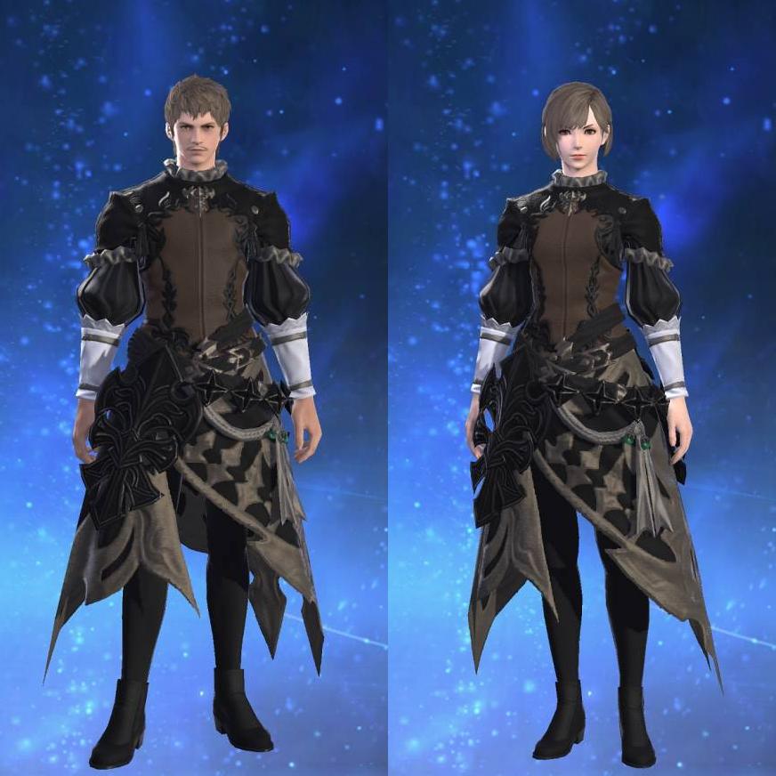 Chivalric Longcoat of Aiming's gearset image.
